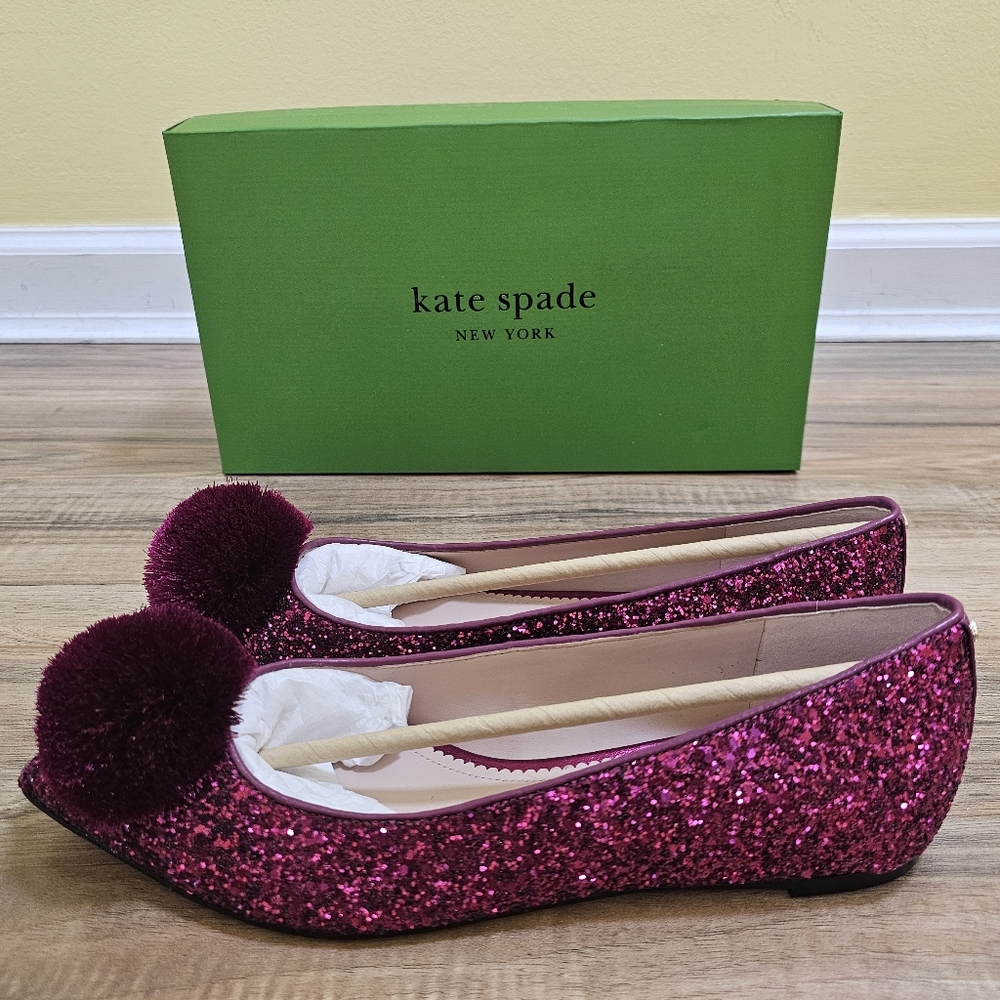 Kate Spade New York Annie Pom Pom Flat - Picture 5 of 14